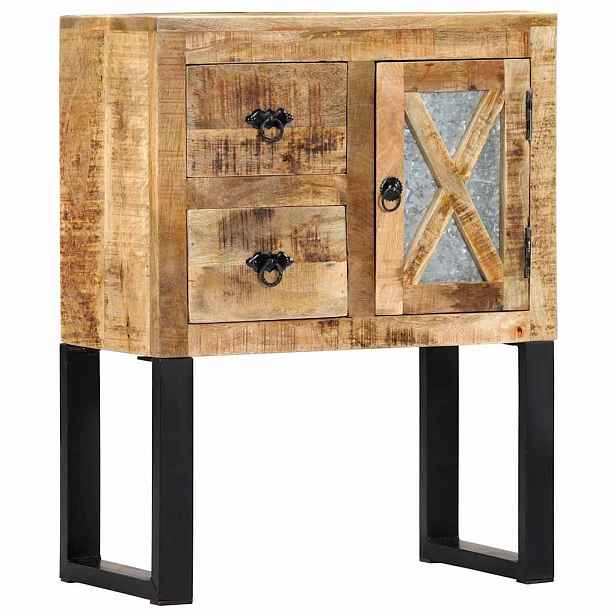 vidaXL Příborník 60 x 30 x 76 cm masivní mangovníkové dřevo