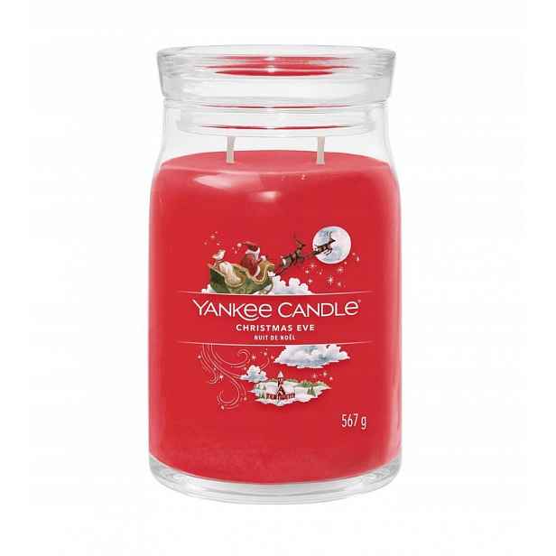 Yankee Candle Signature Large Jar Christmas Eve Velká sójová svíčka 567 g
