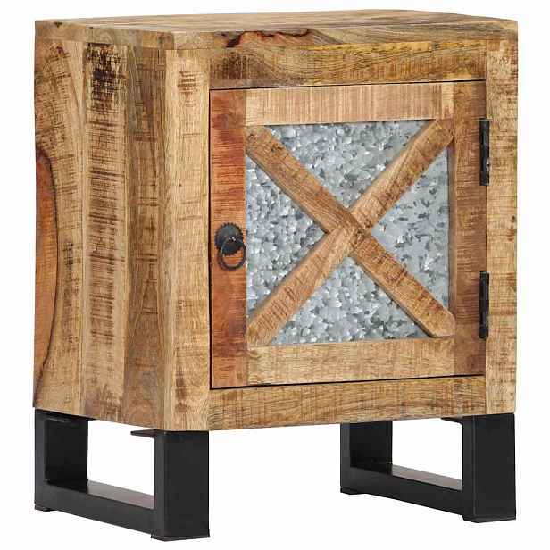 vidaXL Noční stolek 40 x 30 x 50 cm masivní mangovníkové dřevo