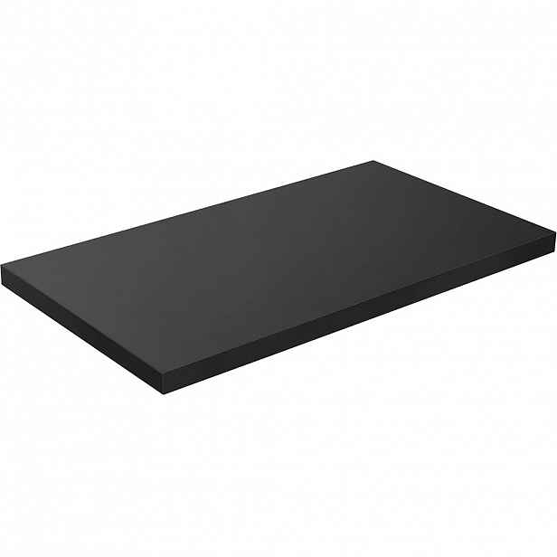 Deska pod umyvadlo Navira Pro - černá matná - 80x3,6x46 cm