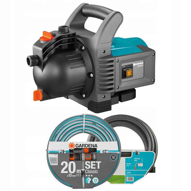 Gardena Zahradní čerpadlo do dešťové vody Gardena 800 W 1 l/h 3500/4 Sada