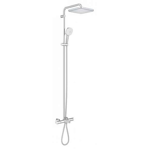 Sprchový systém Grohe Tempesta Cube System s vanovým termostatem chrom 26691001