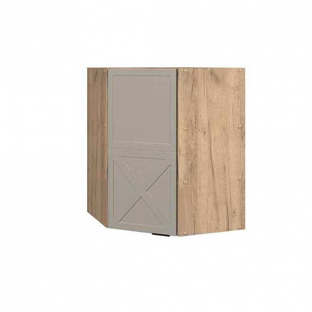 Vicco ROHOVÝ VĚŠÁK NA STĚNU Fame-Line GreyBeige 57 cm