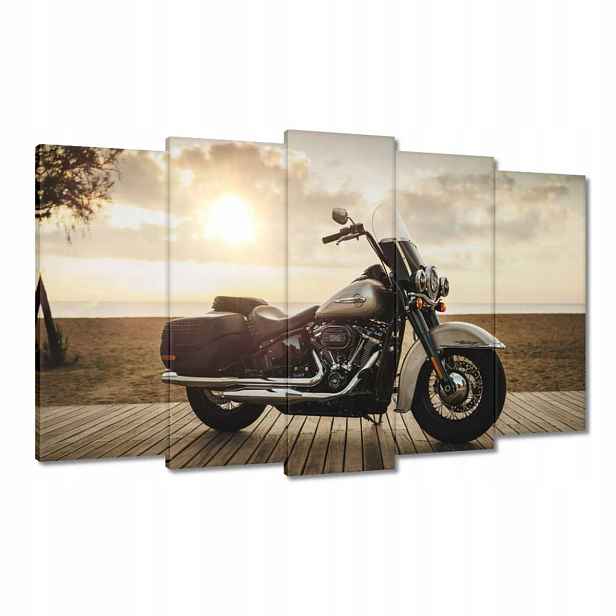 Obrazy 100x60 Harley Davidson Motocykl