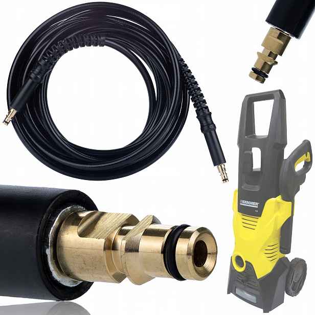 Hadice 15 M Karcher Click-click Connect K2 K3 K4 K5 K6 K7 Vysokotlaká Myčka Hq