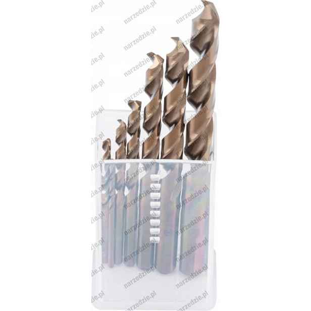 Kobaltové vrtáky, 2.5-10.2 mm, 7 ks, Hss-e