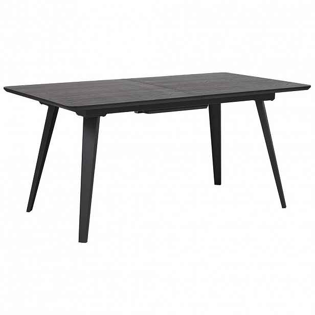 Beliani JÍDELNÍ STŮL 160-200/90/75 cm Černý Obdélníkový Irvington