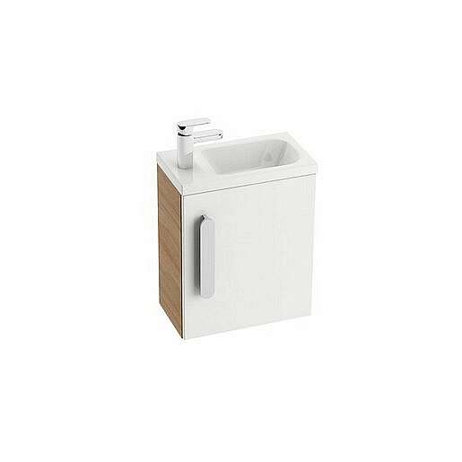 Koupelnová skříňka pod umyvadlo Ravak Chrome 40x22 cm cappuccino X000000965