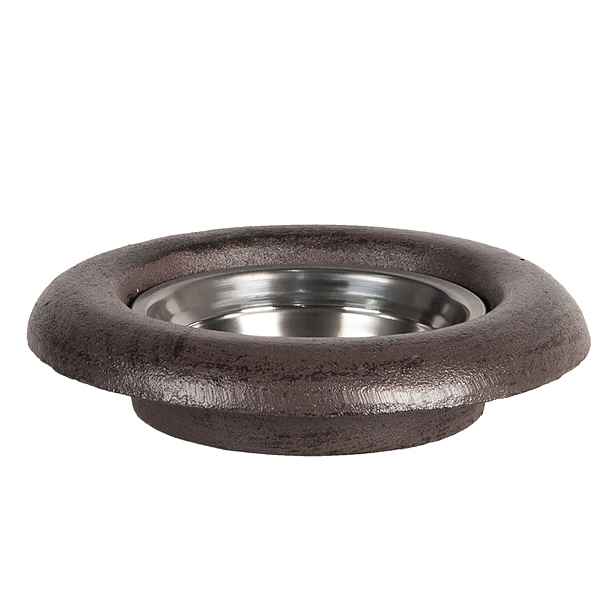Miska v kovovém kruhovém stojanu - Ø 22*5 cm Clayre & Eef