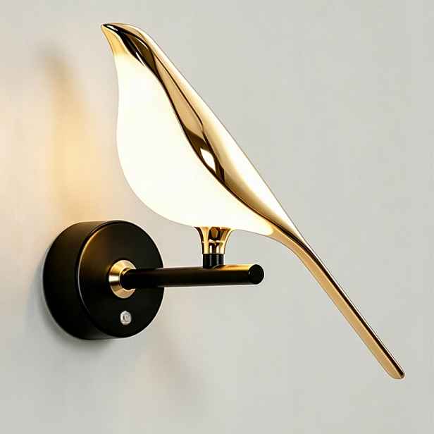 Nástěnné svítidlo Magpie 8W Led 3000K s dotykovým ovládáním, hliníková nástěnná lampa