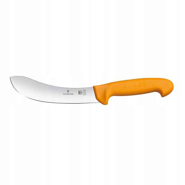 Nůž na stahování kůže Victorinox Swibo 5.8427.18 18 cm pevný žlutý
