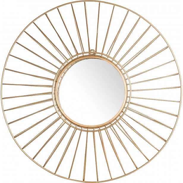 Nástěnné zrcadlo Florina ⌀ 50 cm, slunce