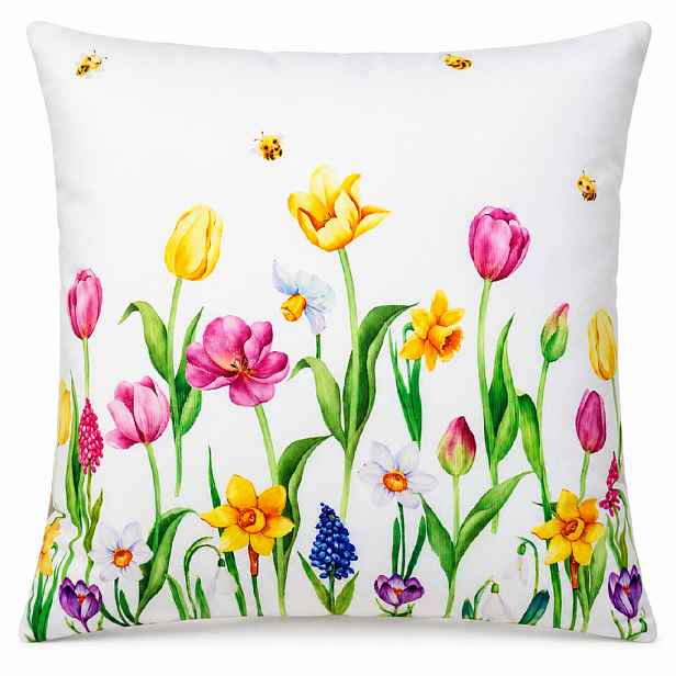 Povlak na polštář SPRING TULIPS 40x40 cm  Mybesthome