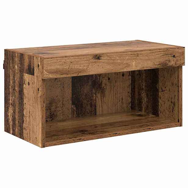 vidaXL Sestava TV skříněk 60 x 30 x 30 cm Staré dřevo Kompozitní dřevo