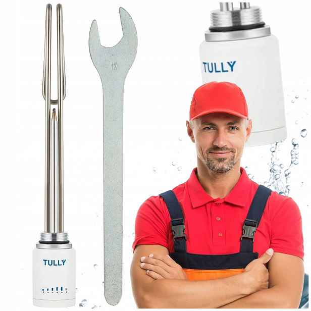 Ohřívač Bojleru S Těsněním Vario-term Tully 6/4" 1500 W 1,5 Kw Klíč