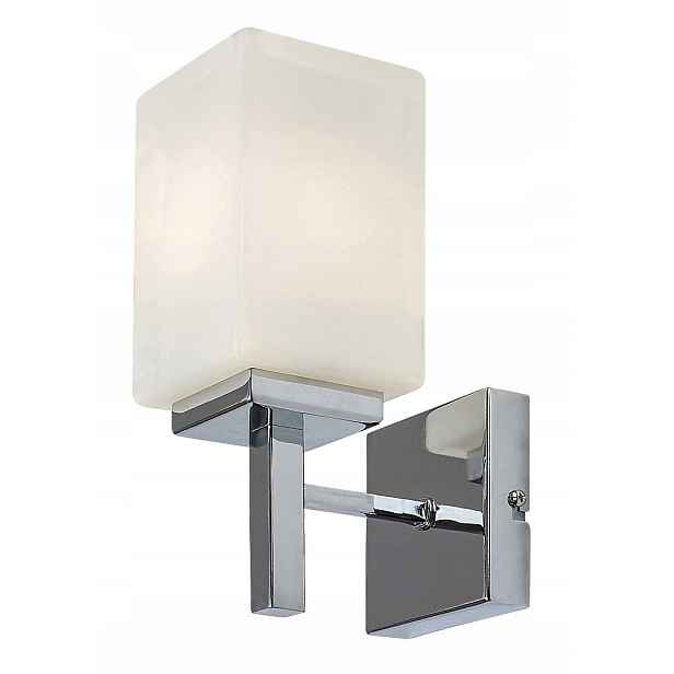 Rabalux koupelnová nástěnná lampa Zenkai chrom bílá E14 IP44 1x10W