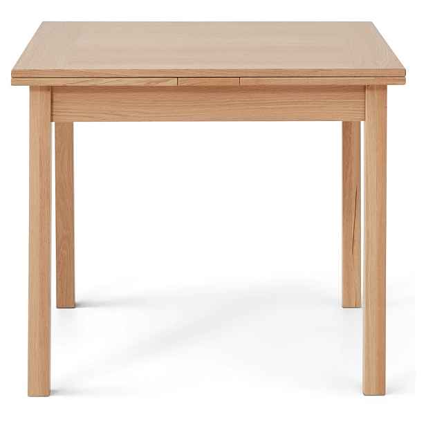 Rozkládací jídelní stůl podýhovaný dubem Hammel Dinex 90 x 90 cm
