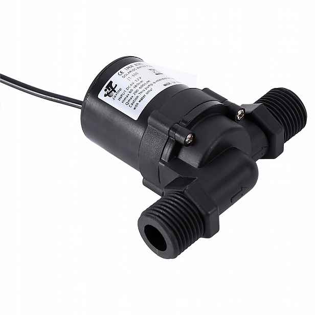 Elektrická Pumpa Na Vodu Solární Cirkulační Kapaliny 12V 20W 600L/h