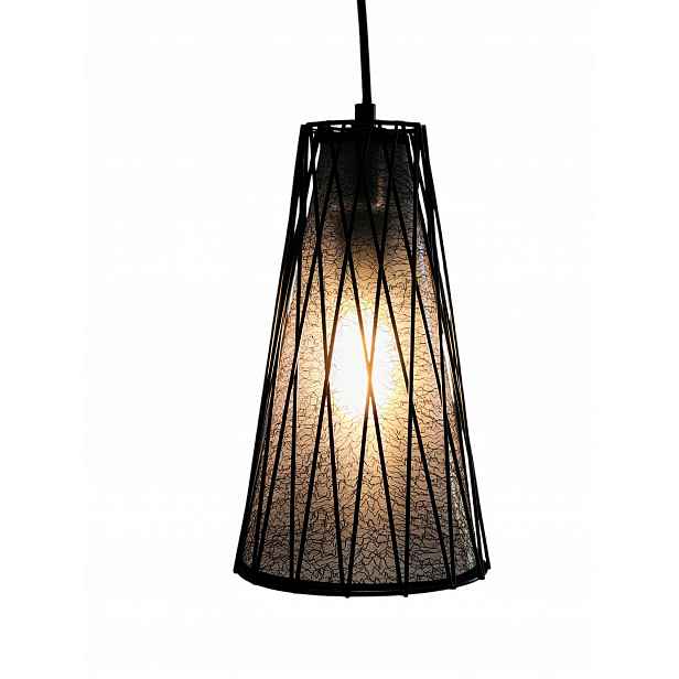 Závěsná lampa prolamovaná, drátěná, E27
