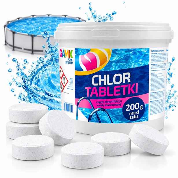 Chlorové Tablety 200G 5KG Intex Best Way Do Bazénu 25 Ks Dezinfekce Vody