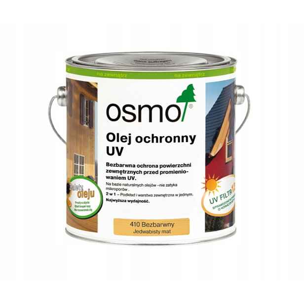 Osmo Ochranný olej 2v1 podklad Uv vnější vrstva Extra 420 bezbarvý