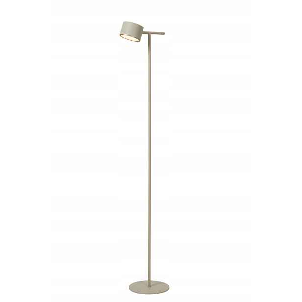 Stojací lampa Gian stmívatelná 130 cm Led 8W šedá IP20 Lucide