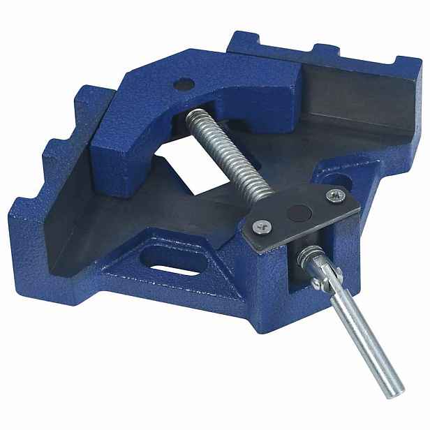 vidaXL Rohová svorka 104 mm litina