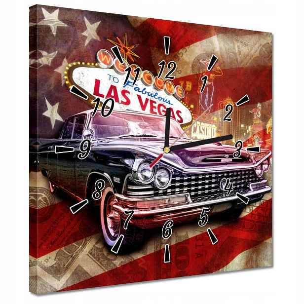 30x30 Hodiny Las Vegas