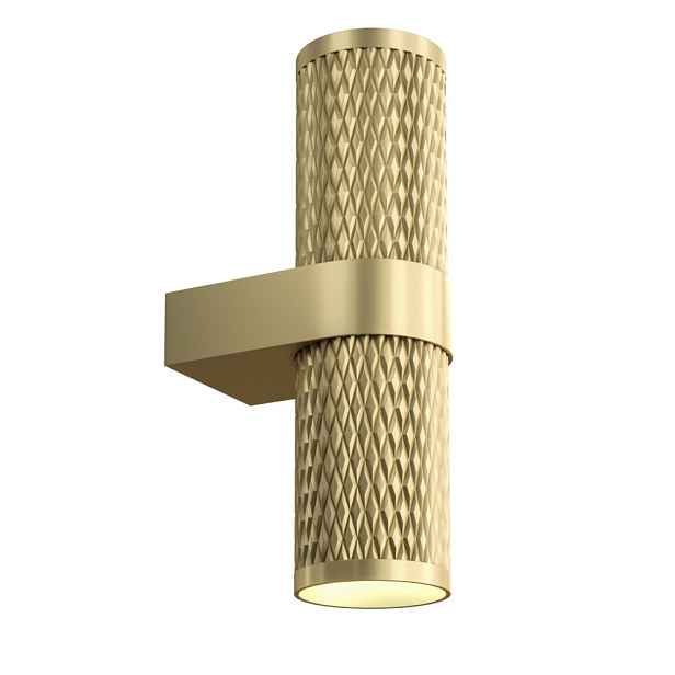 Nástěnná lampa Maytoni 2xGU10 mosazná, stmívatelná Focus Design
