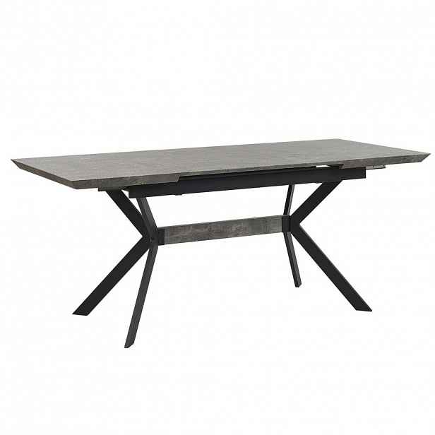 Beliani JÍDELNÍ STŮL 140-180/80/76 cm Světle šedý Obdélníkový Benson