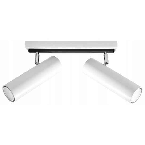 Spotová lampa Direzione 2 bílá Sollux
