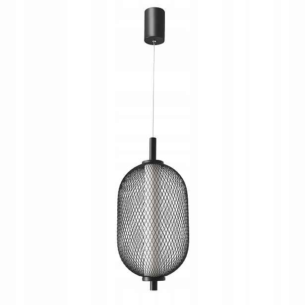 Závěsná lampa Candellux Puma Loftová Led černá 10W 3000K 850 lm teplá