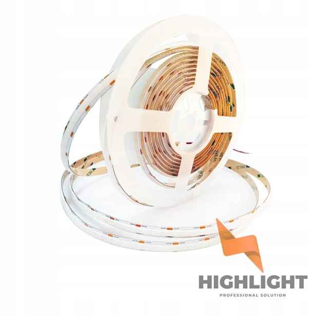 Led páska Cob Sob 24V 9,6W Highlight 308 LED/m Neutrální 4000K 5 m