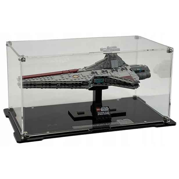 Vitrína Blacked Brick pro Lego 75441 Star Wars Útočný křižník Venator