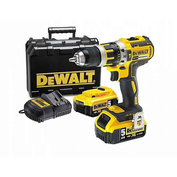 aku vrtačka šroubovák DeWALT DCD791P2 18V 2x5,0Ah nabíječka