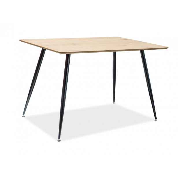 Jídelní stůl s deskou v dekoru dub REMUS 120X80