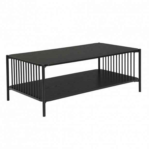 Livetastic KONFERENČNÍ STOLEK, černá, kompozitní dřevo, 110/60/42 cm