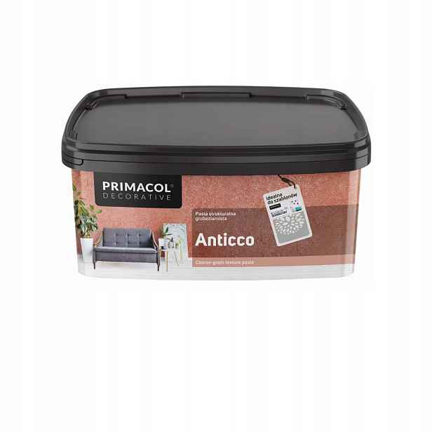 Primacol Anticco Strukturovaná Pasta 7 Kg, Dekorativní A Prodyšné Efekty