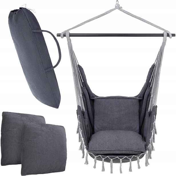 Závěsné Křeslo Brazilská Houpací Síť Boho Různé Barvy G
