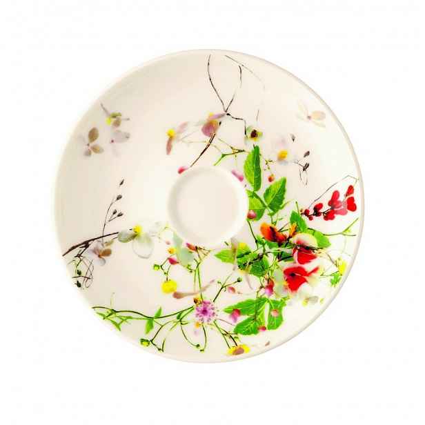Rosenthal Brillance Fleurs Sauvages podšálek k šálku na espresso, 12 cm