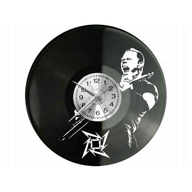 Metal Rock Band Skupina Nápad na Dárek Nástěnná Dekorace z vinylové desky
