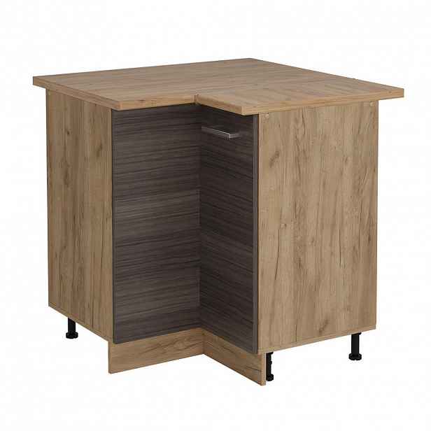 Vicco ROHOVÁ SKŘÍŇKA R-Line Ušlechtilá šedá 75.6 cm , PD Dub