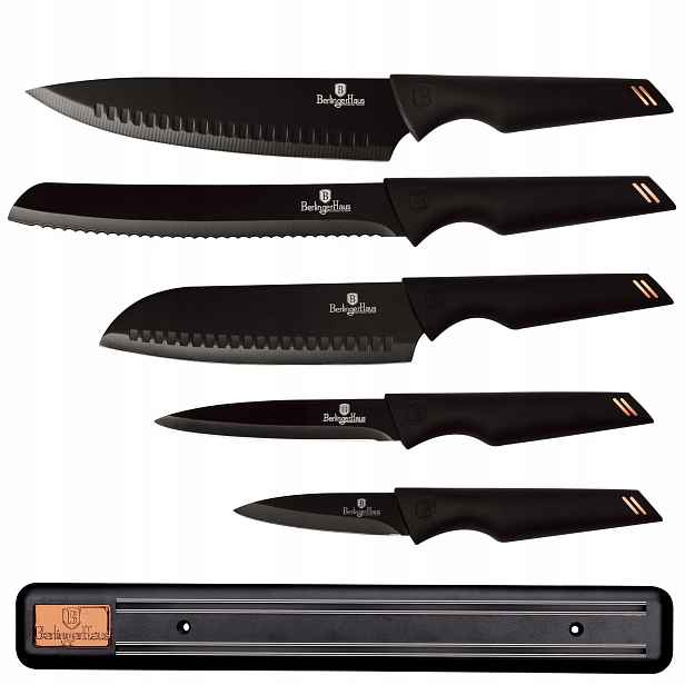 BH-2698 Sada nožů 6 ks Berlinger Haus Black Rose Collection