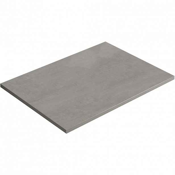 Deska pod umyvadlo Navira Slim - betonově šedá - 60x1,8x46 cm