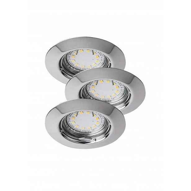 Led zápustné bodové svítidlo Lite 3x3W 720lm 3000K IP40 set 3 svíti