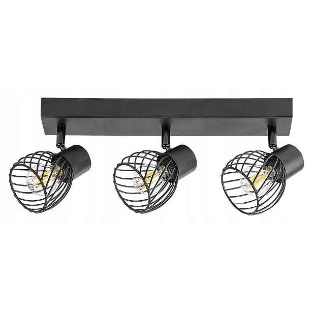 Rabalux Osvětlovací lišta černá E14 3x10W Aberama 73003 IP20