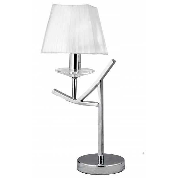 Chromová stolní lampa E14 Valencia Candellux