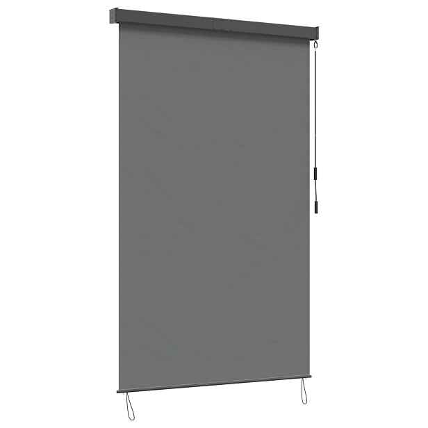 vidaXL Roleta Světle šedá 60 x 250 cm Textil a hliník