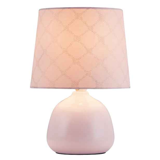 Noční lampa do ložnice růžová E14 Ellie 4384 Rabalux
