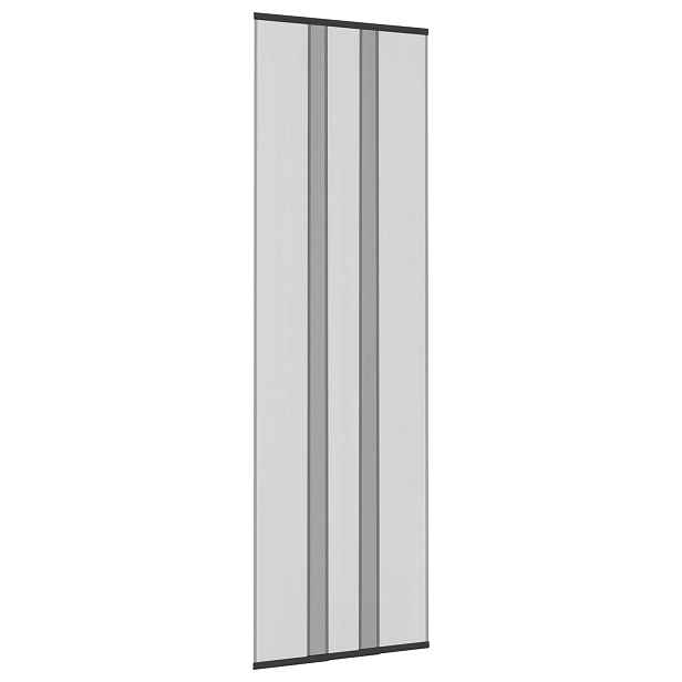 vidaXL Sítko proti hmyzu s prostředním závěsem Černá 70 x 220 cm